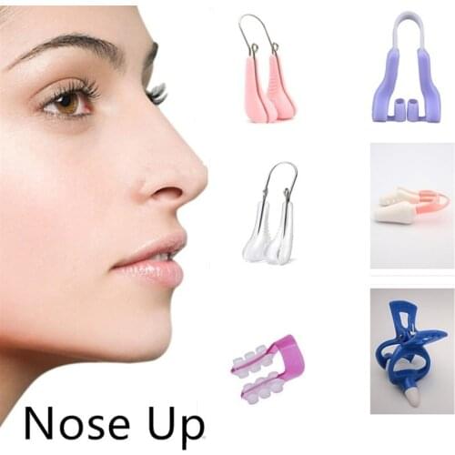 1PC Nose Shaper Silicone Clamp Clip Reshape Nose Up Lifting Shaping Shaper Rhinoplasty Nose No Pain Massage Tool