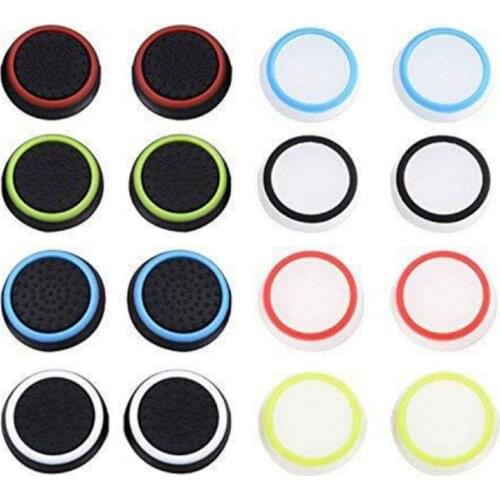 4/10 PCS Luminous Thumb Stick Grips Caps Joystick Cap Cases Silicone Analog Thumbstick Grips Cover For Xbox PS3/PS4 Accessories