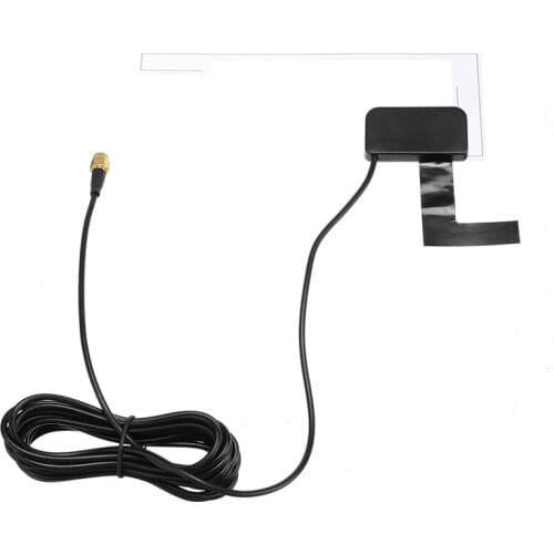 Car Digital DAB+Adapter Tuner Audio Radio Box USB Receiver Antenna Compatible for Android Head Unit USB Amplified Antenna