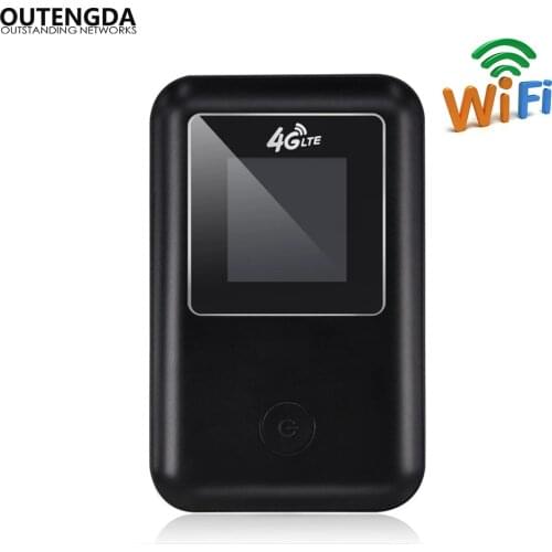 4G Wifi Router Mini LTE Wireless Router Unlocked 3G/4G FDD EVDO Portable Pocket Wi fi Router With Sim Card Slot