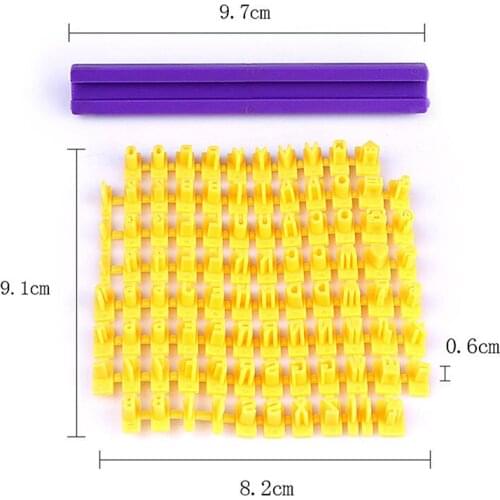 Alphabet Letter Number Biscuit Cookie Cutter Press Stamp Embosser Cake Mould