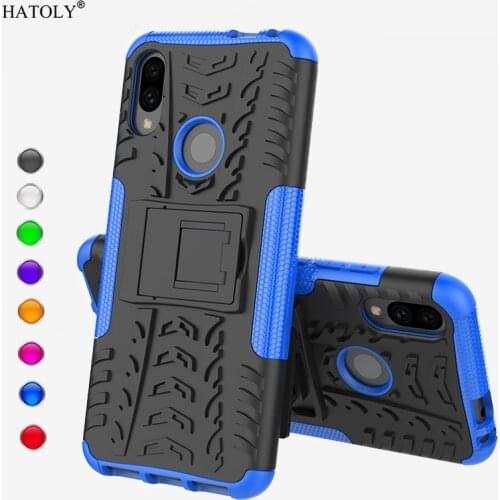 For Xiaomi Redmi Note 7 Case for Xiaomi Redmi Note 7 Cover Heavy Duty Armor Rubber Phone Cover Hard Case for Xiaomi Redmi Note 7