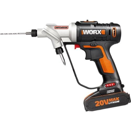 Electric Drill Wx176 Lithium Battery Double-headed Small Electric Screwdriver Household Electric Tools Fast Chuck Electrical