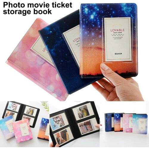 1 Pcs Photo Book Album 64 Pockets 3 Inch Storage Name Card Holder for Instax Mini WXV Sale