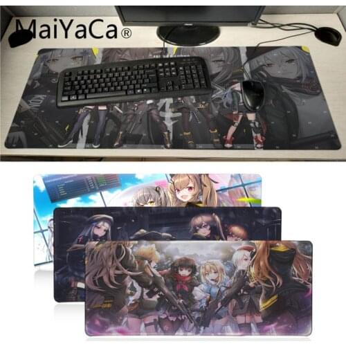 Maiyaca Girls Frontline Rubber Pad to Mouse Game Big Promotion Russia gaming mouse pad xl Keyboard Laptop PC notebook desk pad