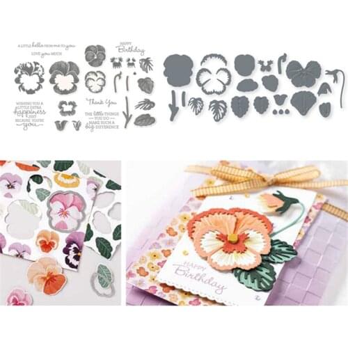 Leaves Metal Cutting Dies and Stamps for Scrapbooking 2019 Paper Craft Embossing Die Card Making Stencils