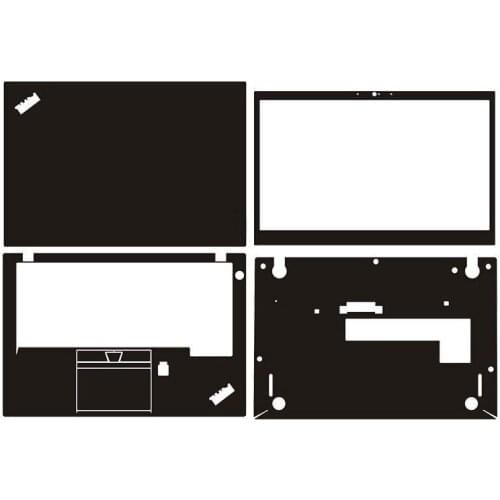 Carbon fiber Laptop Sticker Skin Cover Protector Guard for Lenovo Thinkpad T470S 14"