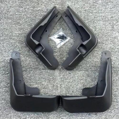 High quality plastic Mud Flaps Splash Guard fender Accessories 4PCS/set for Subaru XV 2018-2019 Car Styling