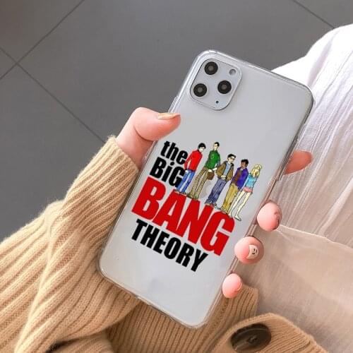 TV Series The Big Bang Theory For iPhone 11 7 8 Plus Case Soft Cover For iPhone 11 Pro Max 7 Case For iPhone XR XS X 7 8 Cover