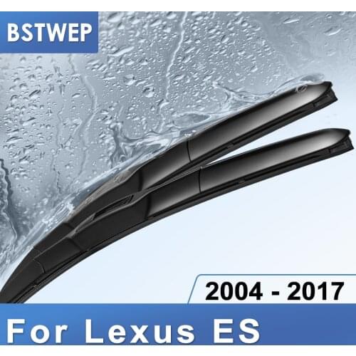 BSTWEP Hybrid Wiper Blades for Lexus ES Series ES330 / ES350 / ES300h Fit Hook Arms