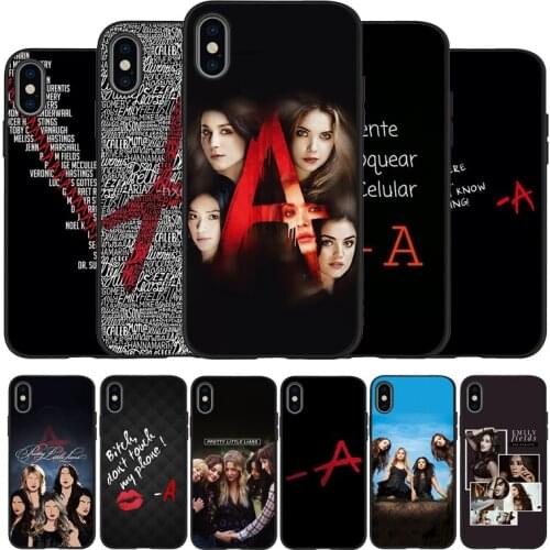 Pretty Little Liars PLL TV Show Black TPU Silicone Soft Phone Case For iPhone 11 12 Pro X XR XS MAX 5 6 7 8 Plus SE 2020
