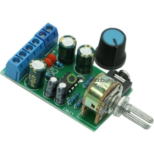 TDA2822M 2.0 Stereo Audio Amplifier Board For Arduino Dual Channel AMP AUX Amplifier Board Module DC 1.8-12V