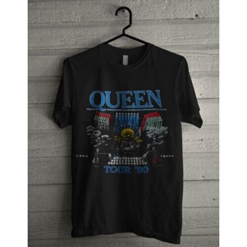 Queen Shirt Vintage tshirt 1980 The Game Tour Concert Tee 1980s Brian May John D