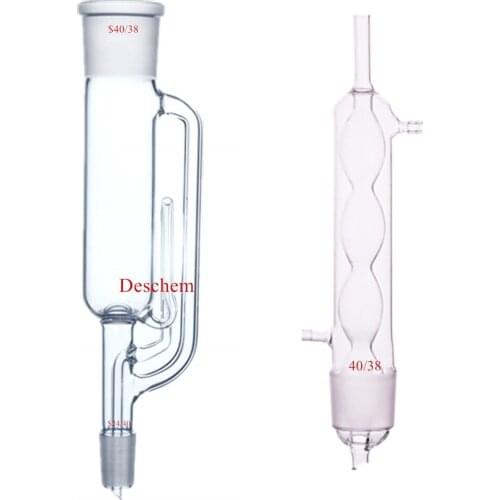 250ml,24/40,Glass Soxhlet Extractor Body,Ball Shape Allihn Condenser