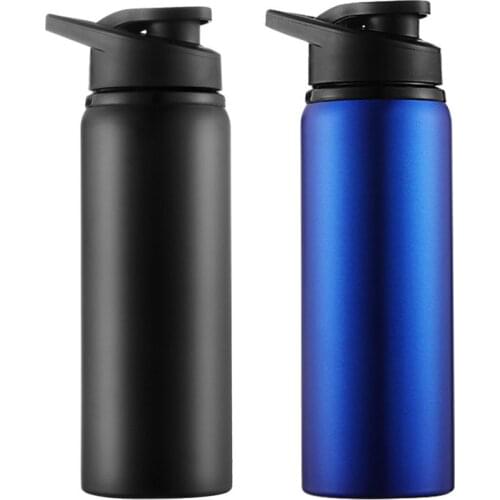 700ML Big Capity Portable Stainless Steel Sports Bottle Direct Drinking Bicycle Water Cups Outdoor Sports Water Bottle