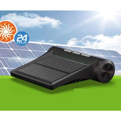 Wireless 4 Sensor+Solar Power Car Auto TPMS Tire Pressure LCD Monitor System