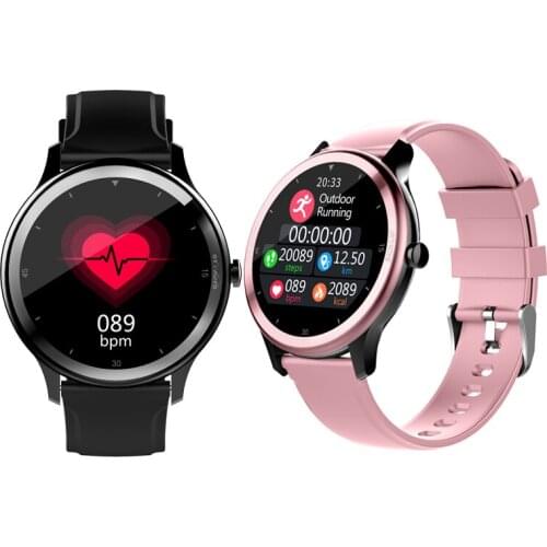 Fitness Sport Smart Watch Soft Silicone Watchband IP68 Waterproof Heart Rate Tracker New Relógio Inteligente