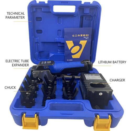 VEF-1/2 Automatic Lithium Battery Expander Copper Tube Bell Mouth Air Conditioner Refrigerator Expander Refrigeration Tool