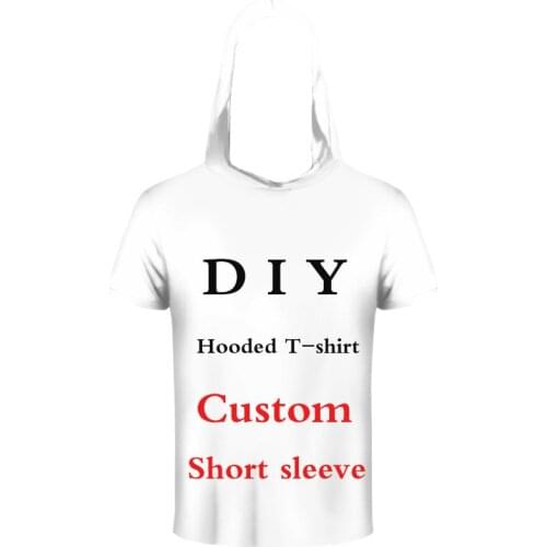PLstar Cosmos 3D Print DIY Custom Design Men/Women Hooded T-shirt summer Casual t shirt Wholesalers Suppliers For Drop Shipper