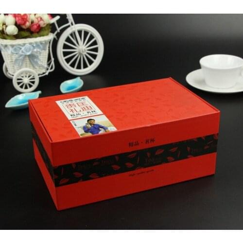 Custom Logo Luxury Cardboard Magnetic Folding Gift Box With Ribbon Closure,Thick White Fiberboard Packaging Box ---DH10884