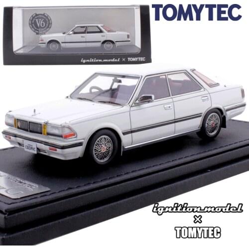 Ignition Model × TOMYTEC Tomica Limited Vintage Nissan 1/43 T-IG4314 Cedric Excellence G Kit Diecast Car Collectibles Toys