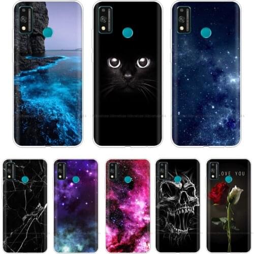 Soft Silicone Case for Huawei Honor 9X Lite Case Honor9Lite Cover Cartoon Painted Phone Back Cases Honor9X Lite 9 X 9XLite Shell