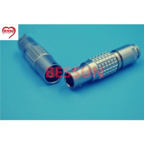 LEMO 1b connector 7 pin FGG.1b.307.CLAD/PHG.1B.307.CLL.Medical instrument power connector plug and socket 7 pin