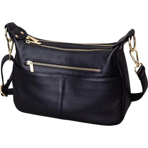 Genuine Leather Crossbody Bags for women Luxury Shopping Purse and Handbag Fashion Ladies Shoulder Bag Female Casual Totes Bags