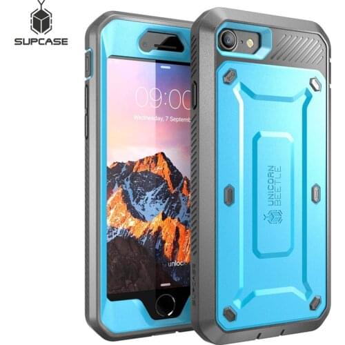 SUPCASE For iphone 8 Case For iPhone SE 2020 Case UB Pro Full-Body Rugged Holster Protective Case with Built-in Screen Protector