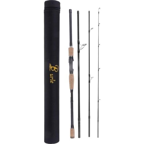 Carbon Spinning Fishing Rod M Power Hand Fishing Tackle Lure Rod Lure Wt:10-25g Spinning Fishing