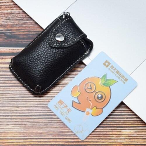 Y166 Women Men Leather Car Keychain Card Holder Wallet Case Key Organizer Bag keyring