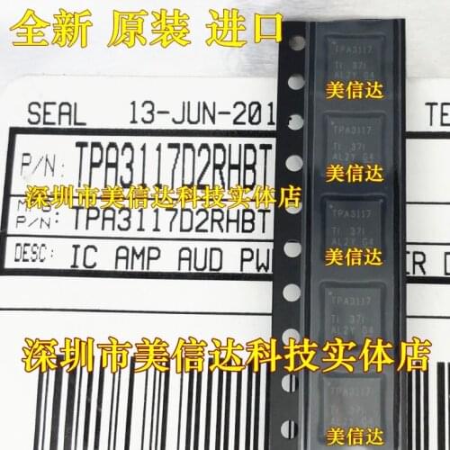 100% New&original TPA3117D2RHBT TPA3117 QFN-32