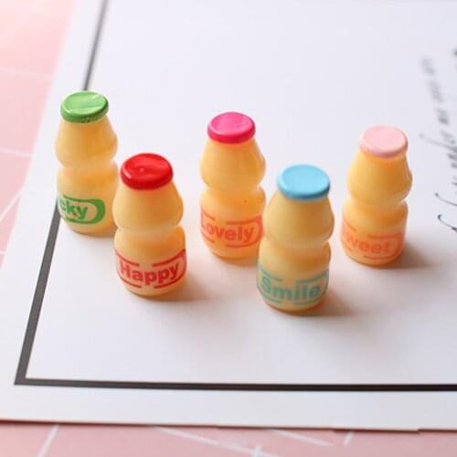 1/12 Scale Miniature Dollhouse Milk Drink Food for Dollhouse Decor Pretend food for blyth, azone, Pullip Dollhouse kitchen toys