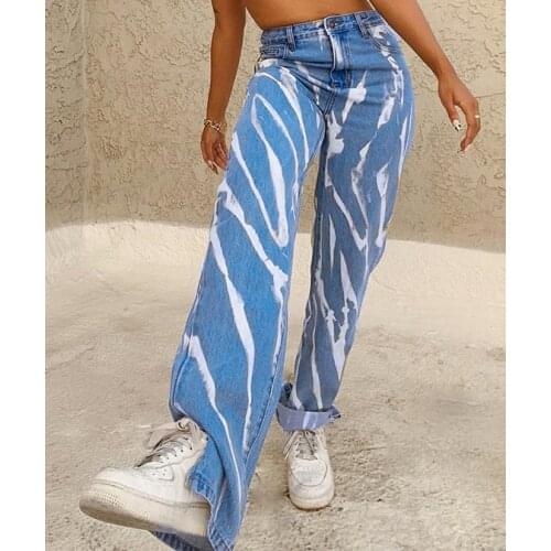 ONCEGALA Womens High Jeans