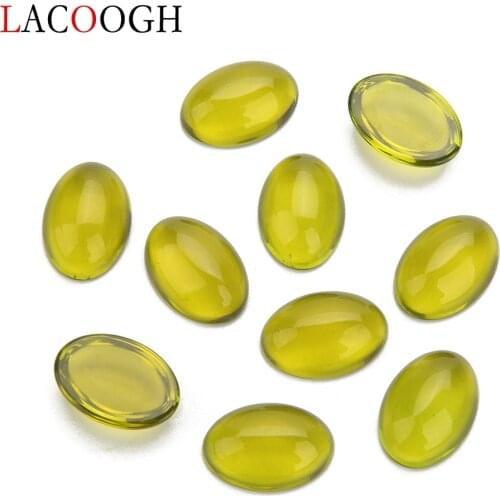 Wholesale 20pcs/lot Natural Bulk Beads 6x8 13x18mm Flat Back Oval Cabochons Cameo Malachite Stone Beads for Jewelry DIY Makings