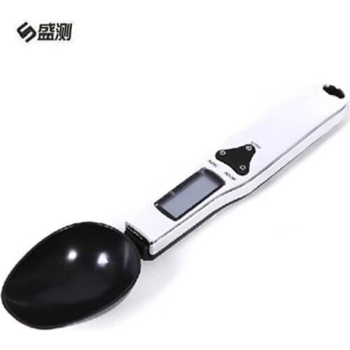 300g 500g /0.1g Portable LCD Digital Kitchen Scale Measuring Spoon Electronic Gram Lab Scale Weight Volumn Food Scale D1022