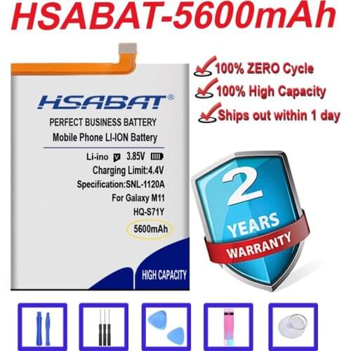 Top Brand 100% New 5600mAh HQ-S71Y Battery for Samsung Galaxy M11 in stock