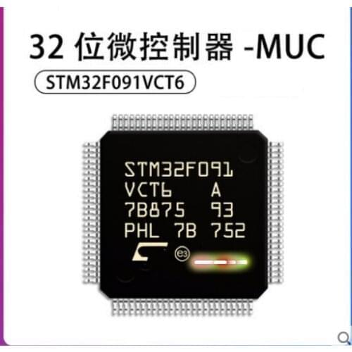 1pcs New STM32F091VCT6 STM32F091 QFP-100 Control processor chip