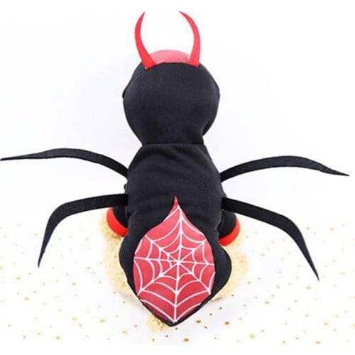 1PC Dog Hoodies Pets Costume Christmas Halloween Dogs Clothes Spider Changing Bulldog Pug Coat Sweaters