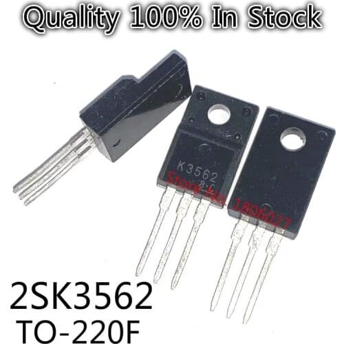 10PCS/PCS 2SK3562 K3562 TO-220F 6A 600V Field effect tube triode
