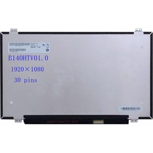 14.0'' Inch B140HTV01.0 Lcd Screen Display Matrix 1920*1080 IPS 30 Pins Panel Screen Modules 3D