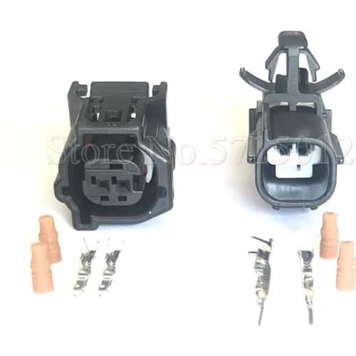 2 Hole 12416 90980-12416 Car Lid Switch Hood Lock ABS Speed Sensor Plug 6188-4797 6189-1161 For SUBARU Toyota Honda