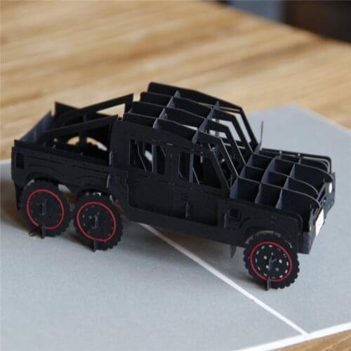 3pcs/lot Handmade Laser Cut Wedding Invitations Kirigami & Origami 3D Pop UP Card Greeting&Gift Cards