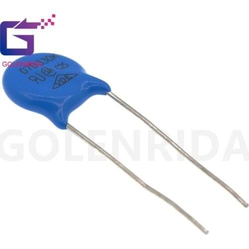 50pcs varistor 07D330K 33V piezoresistor 7D330K 07D330