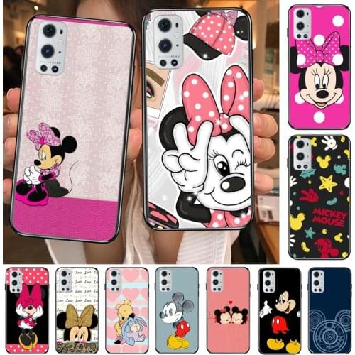 Mouse Mickey Black Fun For OnePlus Nord N100 N10 5G 9 8 Pro 7 7Pro Case Phone Cover For OnePlus 7 Pro 1+7T 6T 5T 3T Case