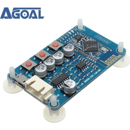 CSR8635 5V DC Wireless Bluetooth 4.0 Audio Stereo Receiver Digital Amplifier Board With USB Port Free Shipping