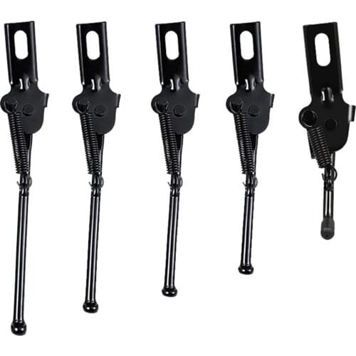 Kids Bicycles Kickstand Single Side Foot Support Carbon Steel Stand for Children 12/14/16/18/20 Inches Road Bike Accessories