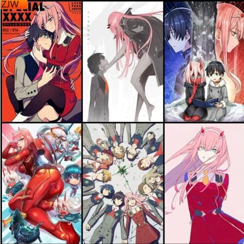 Classic Anime DARLING In The FRANXX Diamond Painting Diamond Mosaic Diamond Embroidery Cross Stitch Kits Home Decor