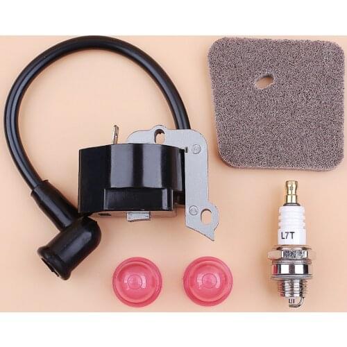 Ignition Coil Module Air Filter Kit For STIHL 41404001308 FS55 FS55C FS46 FC55 FS38 FS45 HL45 HS45 KM55 Trimmer 4140 400 1308