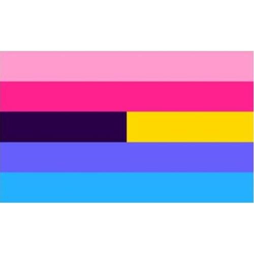 LGBT Flag Gay Men Transgender Pride Dezeen Gender Fluid Way More Equality High Quality Cheap Price Durable Material